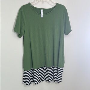 Zenana Green Short Sleeve Tee